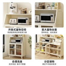 餐边柜靠墙一体储物柜家用边柜z厨房多功能置物架非实木新款茶水