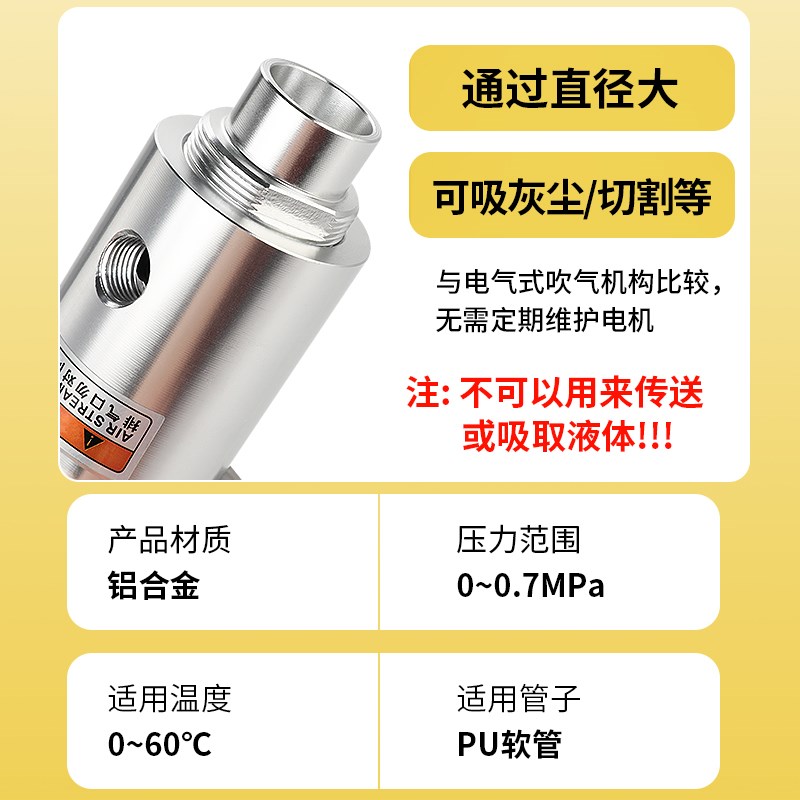 真空输送器气力吸料j上料机气动空气放大器发生器ZH10/2030-B-X18