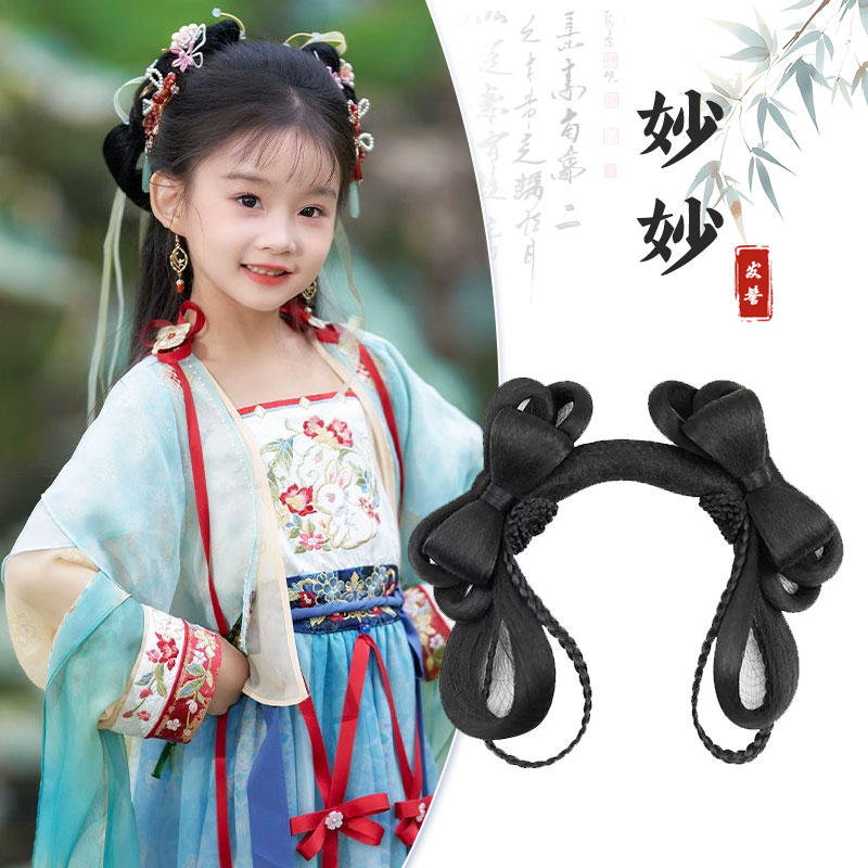 汉服假发包古风发髻头饰古装