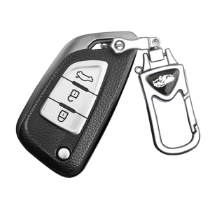 专用改装刀锋汽车钥匙套折叠款VVDI后配KD遥控锁匙保护壳包扣高档