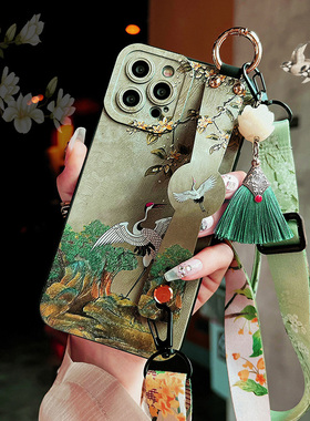 适用三星a56瞳眼a55手机壳复古风a54新款硅胶斜跨情侣三星a53/a23/a16/m34/m33/m23/三星f23/f52/a06/a05/a04