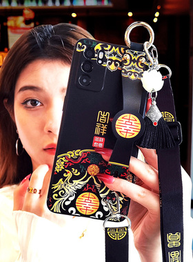 三星a56中国风a55手机壳a54新品硅胶薄款磨砂男女斜跨绳三星a53/a23/a16/m34/m33/m23/三星f23/f52/a06/a05