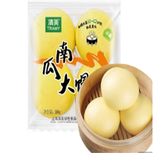 上海清美南瓜大馒头牛奶刀切面点