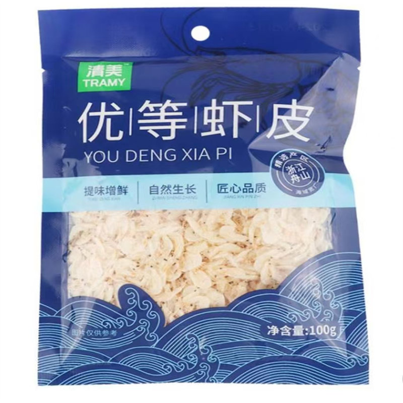 清美优等虾皮100克*2袋虾米海米