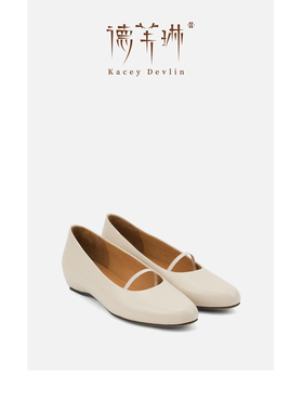 德芙琳Kacey Devlin春季一字带玛丽珍鞋单鞋KD9106