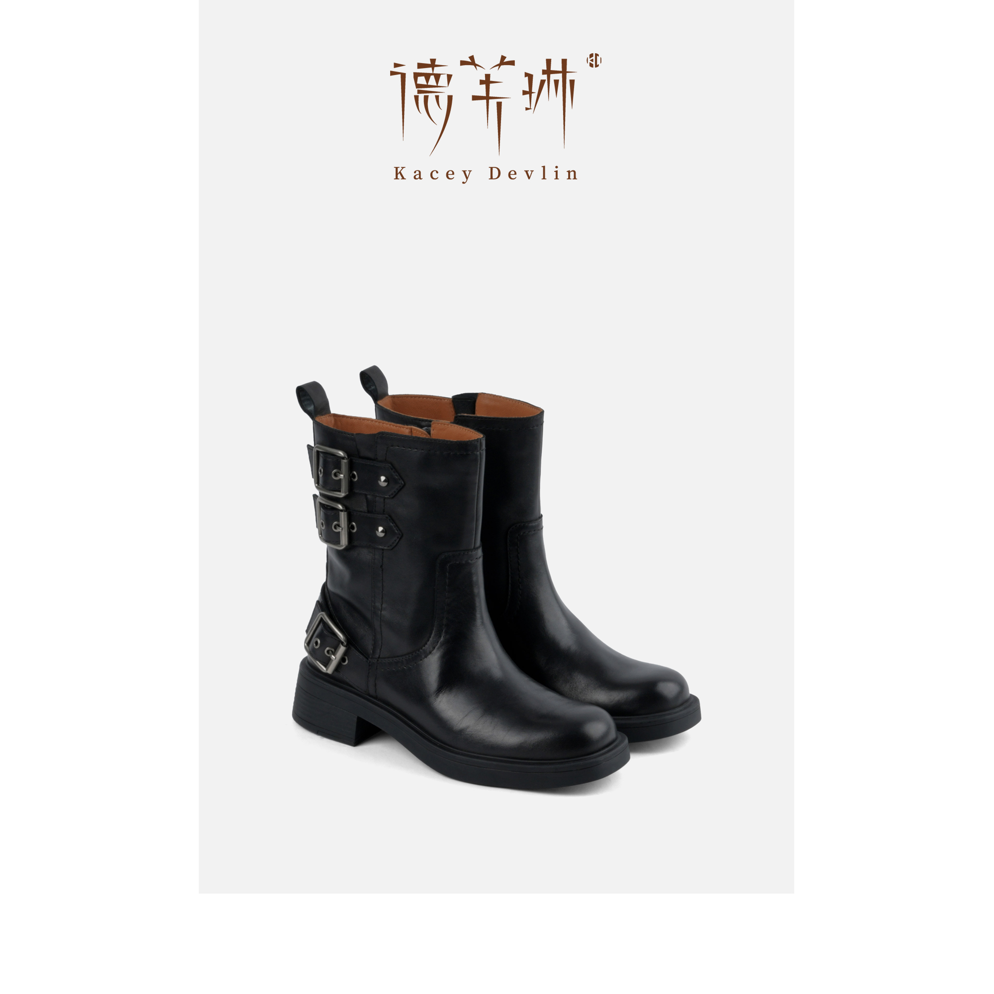 厚底马丁靴KACEYDEVLIN英伦风