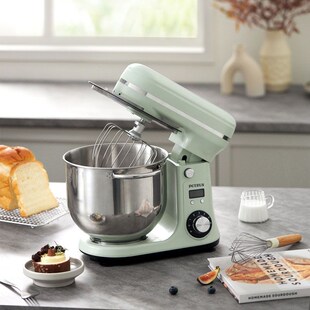 柏翠PE4633iGR厨师机全自动多功能搅拌面包家用小型揉面和面一体