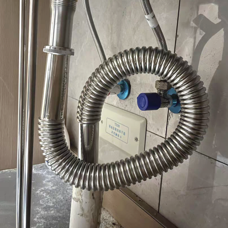 全铜漏水塞台盆波纹耐高温防臭洗手池304不锈钢下水管洗脸盆加长,家装主材,下水软管/排水软管,淘宝优惠券,粉丝福利购,淘宝优惠卷