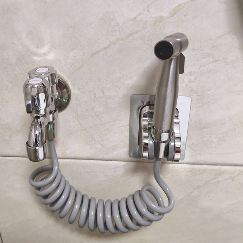 冲水枪妇洗器角阀水龙头冲洗厕所枪灰冲洗喷枪卫生间伴侣喷头
