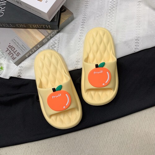 巧贝淘时尚亲子踩屎感拖鞋按摩底