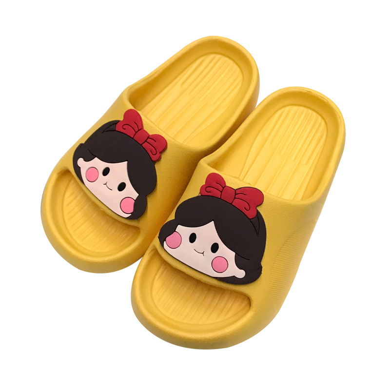 巧贝淘卡通女孩踩屎感凉拖鞋夏季