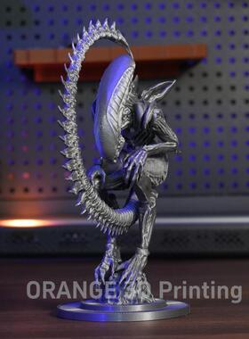 夺命舰异形大战铁血战士手办摆件Alien超酷创意3D打印外星生物