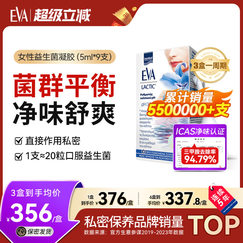 希腊进口EVA女性私密益生菌凝胶
