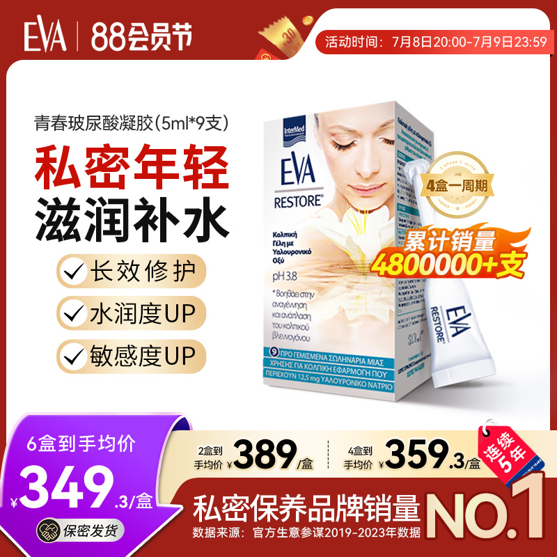 希腊EVA青春玻尿酸凝胶私密补水
