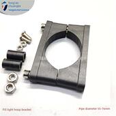 监控补灯支架停车场摄像头监控辅助灯支架补灯箍支架