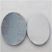 意大利进口5寸125白砂纸片背绒砂纸风磨干砂纸