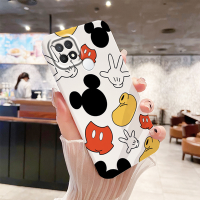 适用OPPOA35手机壳软硅胶高级感防摔光面情侣款网红镜头全包文艺男女新款