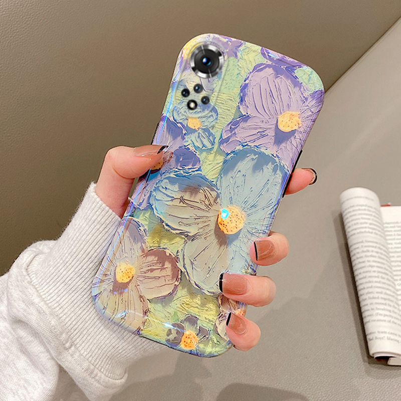 荣耀50硅胶文艺手机壳全包防摔