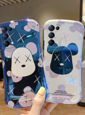 小蛮腰适用OPPOReno5手机壳reno9新款reno10网红reno7女款8新6硅胶pro+镜头4全包reno3防摔pro软保护套SE可爱