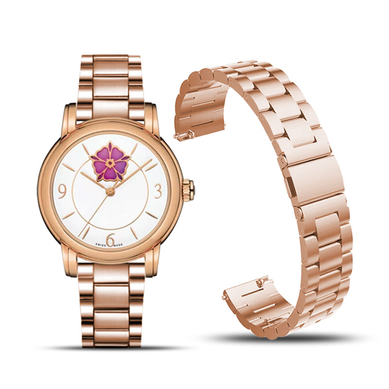 适配天梭1853韵驰心媛女表带钢带