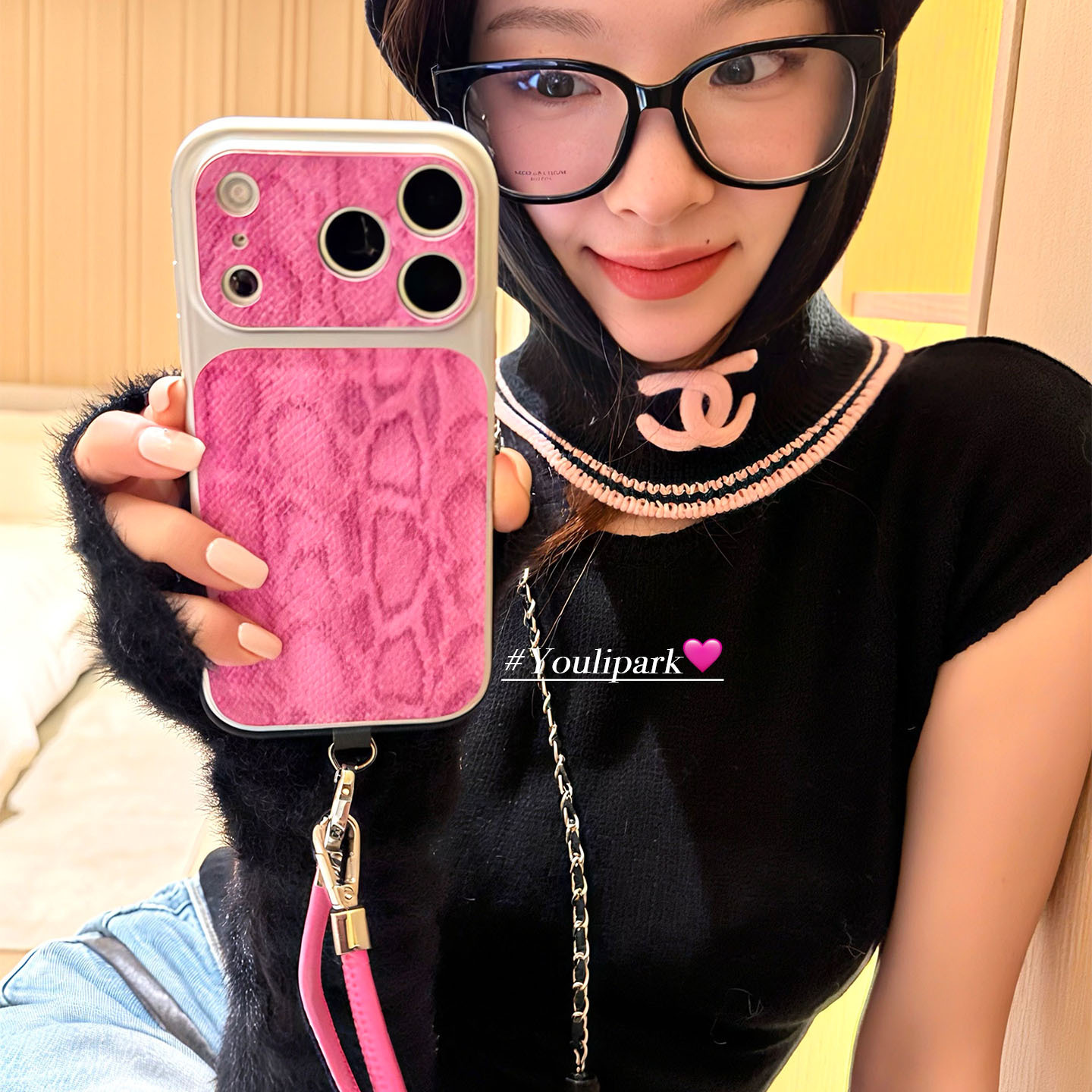 小众轻奢高级感蛇皮纹苹果手机壳