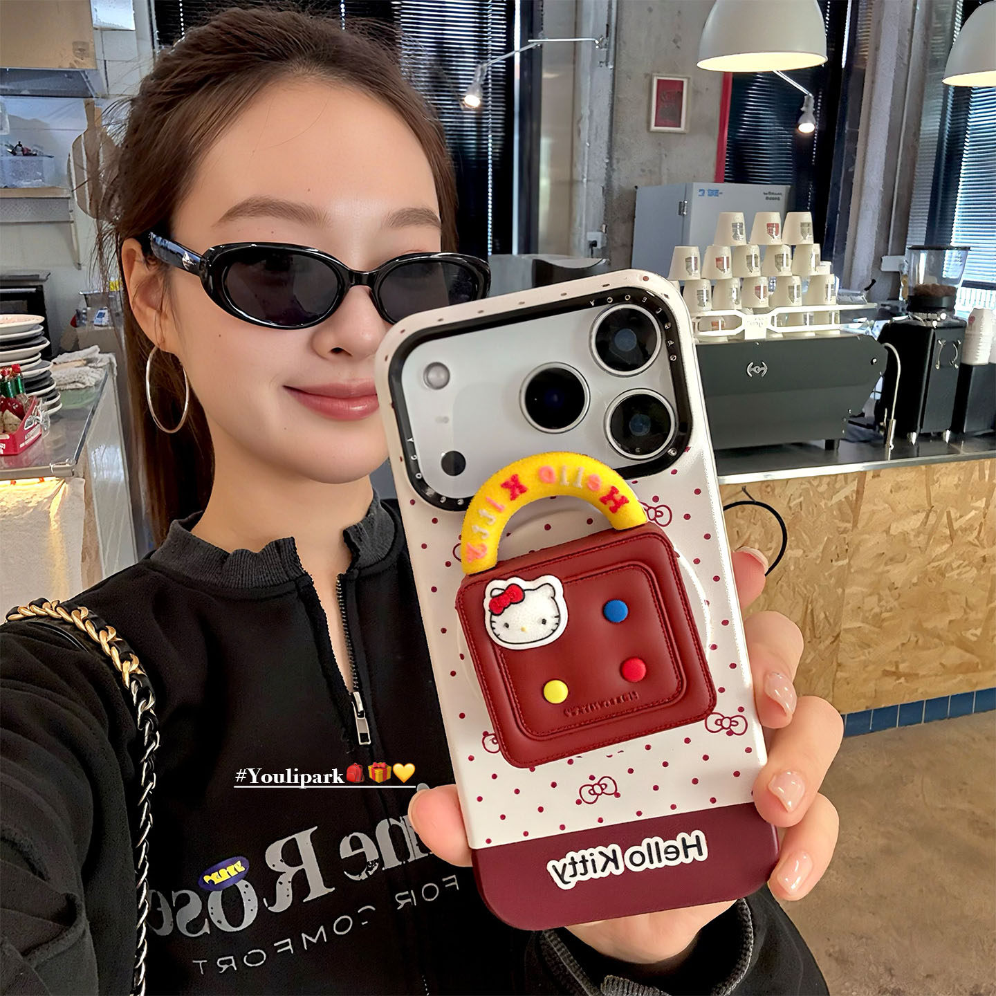 由里公园ins可爱波点猫咪手提包磁吸支架17适用17pro苹果17ProMax手机壳iPhone16全包14新款16Promax保护套女,3C数码配件,手机保护套/壳,淘宝优惠券,粉丝福利购,淘宝优惠卷