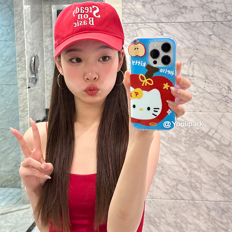 苹果手机壳少女可爱小众卡通猫咪