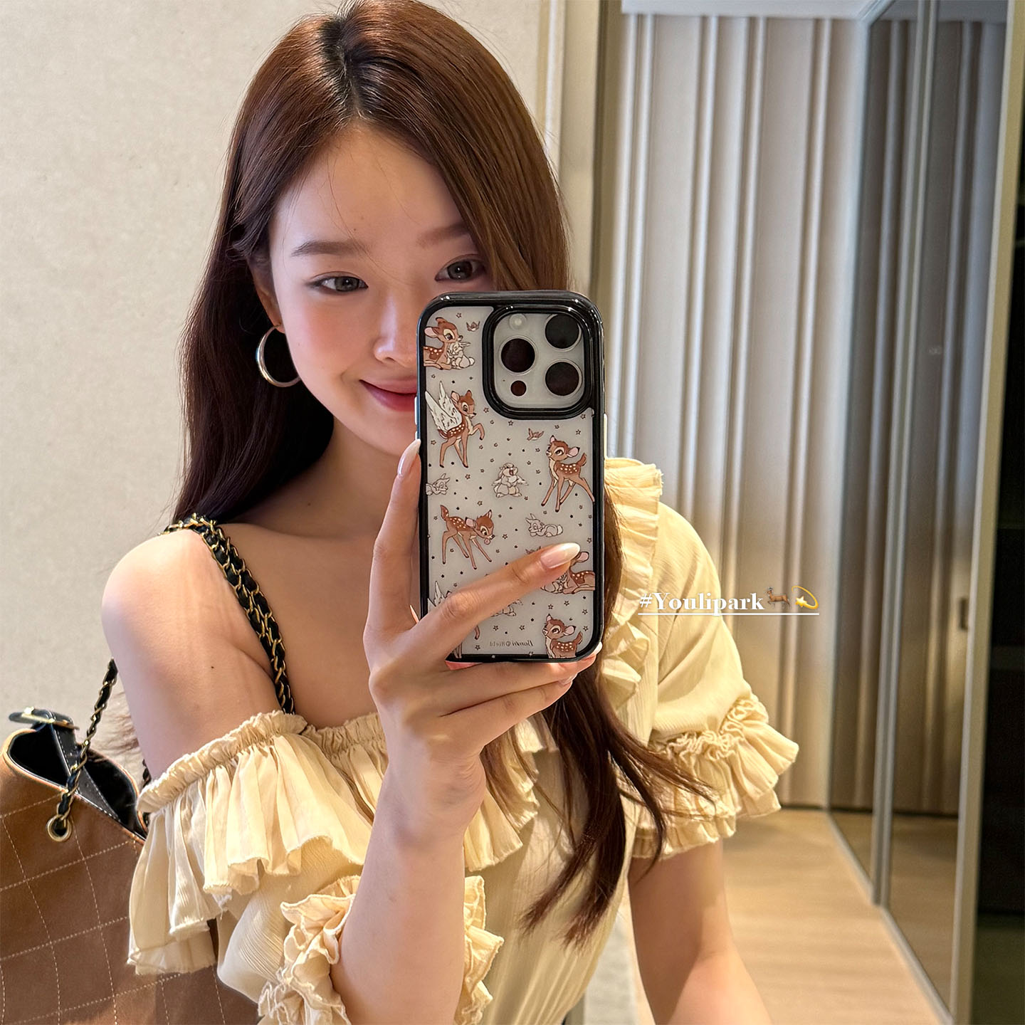 满屏星星桑普兔小鹿苹果手机壳女