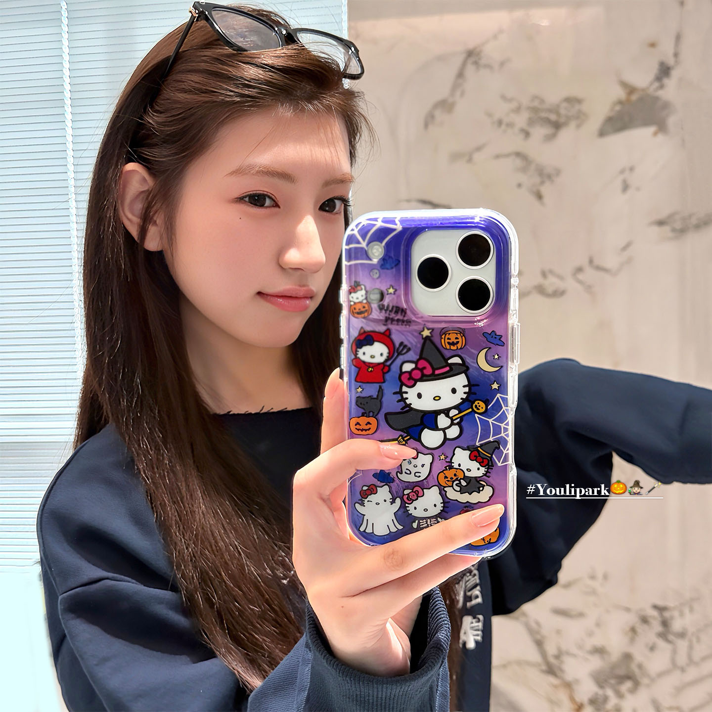 万圣节南瓜女巫猫咪苹果手机壳女