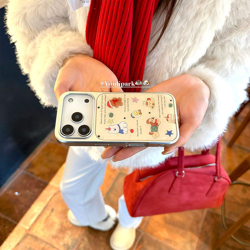 可爱涂鸦西高地姜饼人苹果手机壳