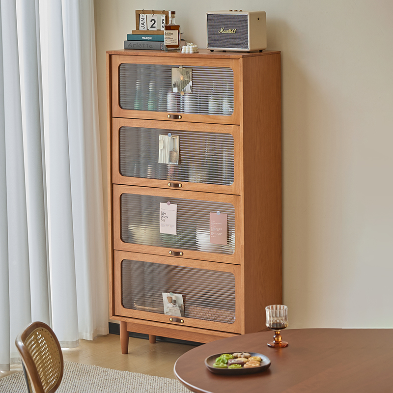 全实木防尘书柜展示柜满墙组合柜