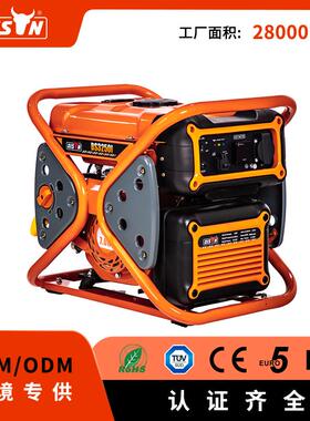 bison便携式小型发电机3kw静音变频汽油发电机低耗家用房车户外