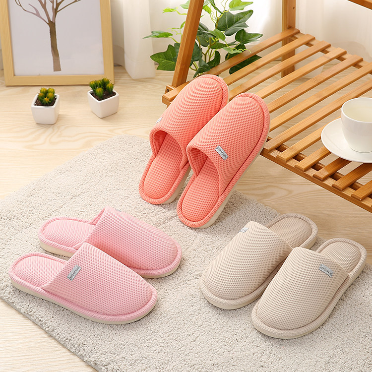 Japanese spring and autumn Four Seasons Cotton slipper Baotou ventilation Sweat non-slip lovers men and women indoor Home The month slipperin the Home Fabric , Home slippers/Mules/Cotton mop/Home shoes  category - from Buy2taobao.com to provide professional Taobao agent buy service
