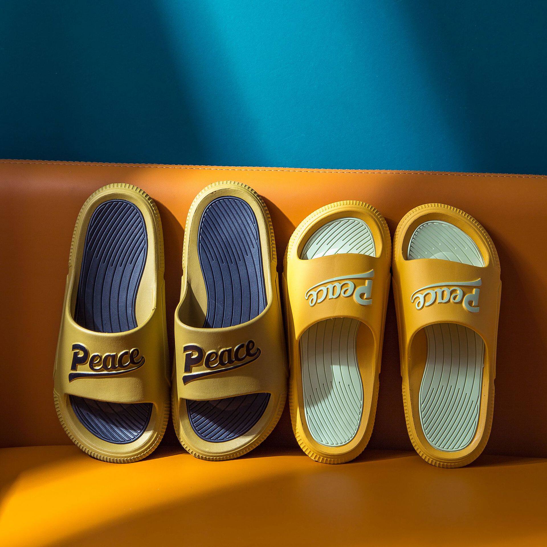 high-grade Rubber sandals  man summer household Shower Room non-slip Color matching lovers Exorcism Home Furnishing slipperin the Home Fabric , Home slippers/Mules/Cotton mop/Home shoes  category - from Buy2taobao.com to provide professional Taobao agent buy service