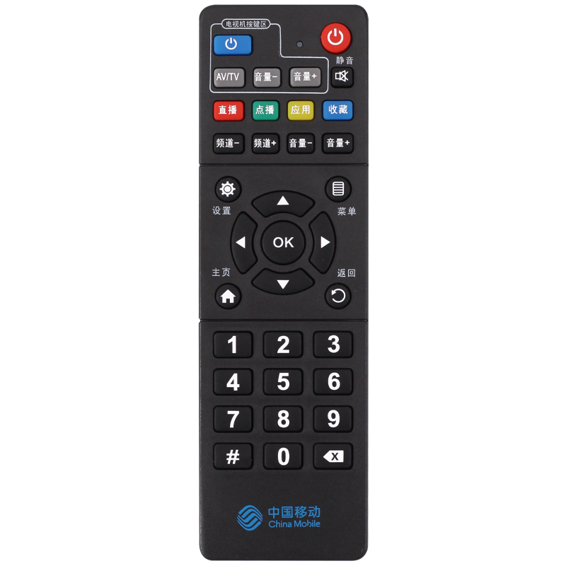 适用于中国移动魔百和HM201 M301H M101网络机顶盒遥控器ZTE中兴ZXV10 4K高清RS-108AB1 M10创维E900V21E