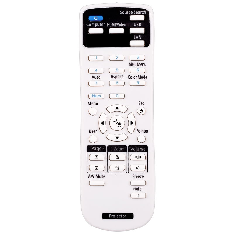 适用于EPSON爱普生投影仪机遥控器CB-S03/S03+/W03/X03//W15/X17/X18 CB-1985WU CB-97 EB-C720XN关乐原装款