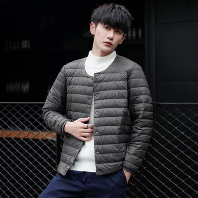 高中学生轻薄羽绒服内胆男大童保暖内搭套校服神器青少年冬装外套