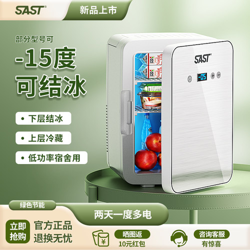 SAST迷你便携小冰箱冷冻
