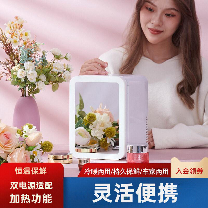 迷你美妆冰箱母乳面膜加热恒温保鲜冷藏车载家两用化妆品小型冰柜,汽车用品/电子/清洗/改装,车载冰箱/保温箱,淘宝优惠券,粉丝福利购,淘宝优惠卷
