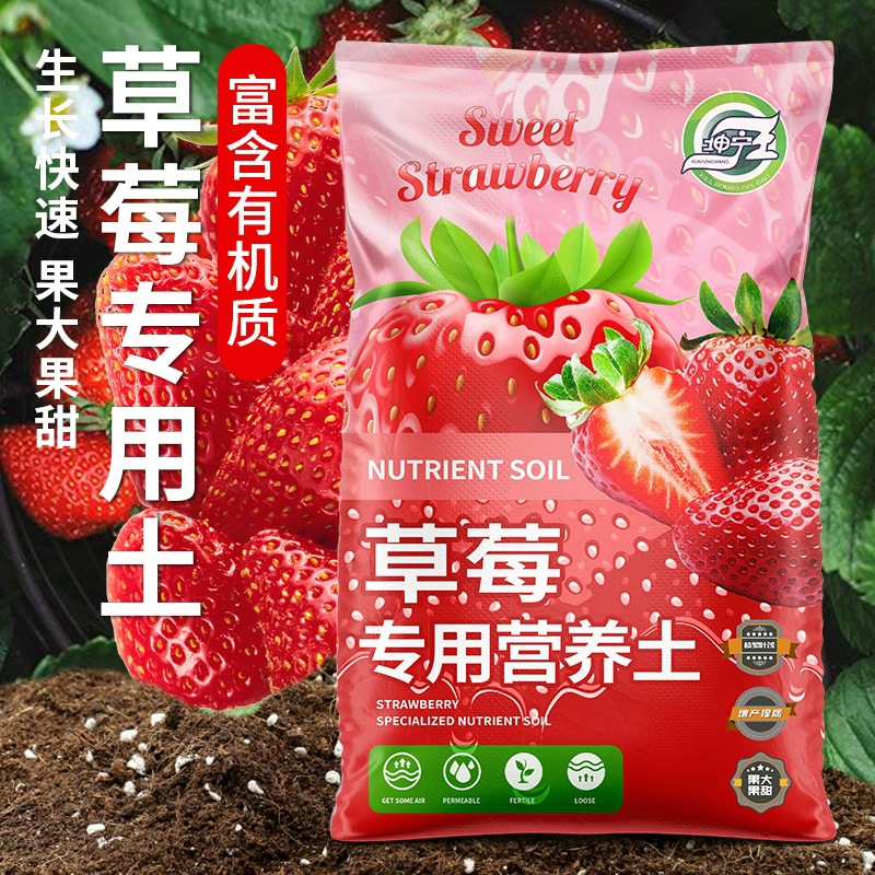 草莓专用土营养土有机腐殖土