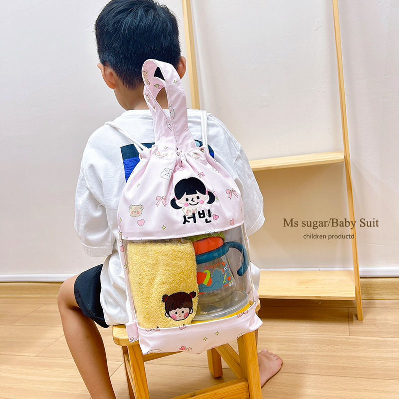 防水双肩包幼儿园收纳袋