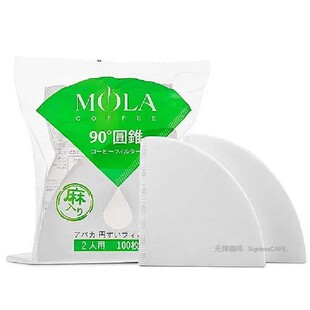 商用 精品手沖咖啡濾紙 家用 白錐 天然環保 V60 日本Mola 01號
