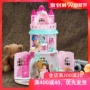 Nhà chơi trẻ em 伶 đồ chơi cô gái túi xách nhà Aisha Princess Castle đặt món quà sinh nhật bé gái nhỏ - Búp bê / Phụ kiện búp bê sứ