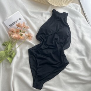 高端温泉度假泳装 高级感度假连体泳衣女时尚 折扣 品牌断码