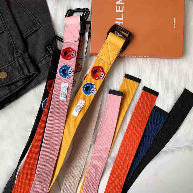 new pattern Sesame Street interest Cartoon belt men and women currency Canvas belt Bicyclic Versatile student Waist belt Beltin the Accessories/Leather belt/Hat/Muffler , Belt/Leather belt/Yaolian  category - from Buy2taobao.com to provide professional Taobao agent buy service