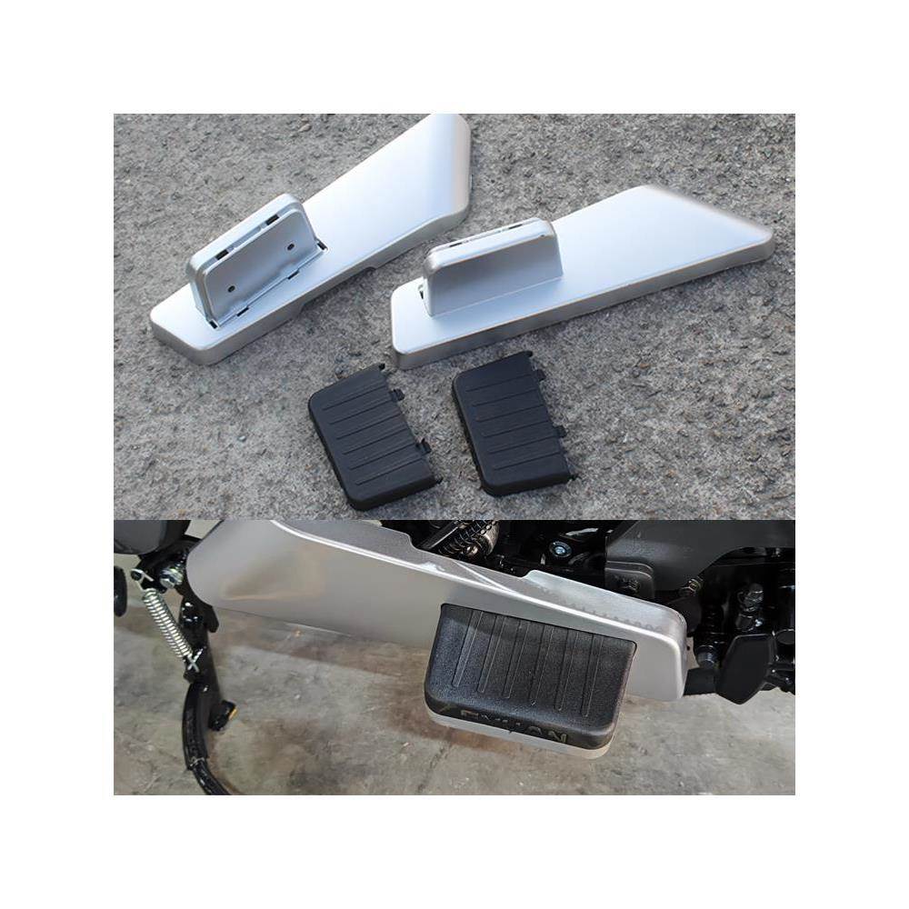 护板适用A8L于踏板T90后一对后平叉装电动车深远A8塑料