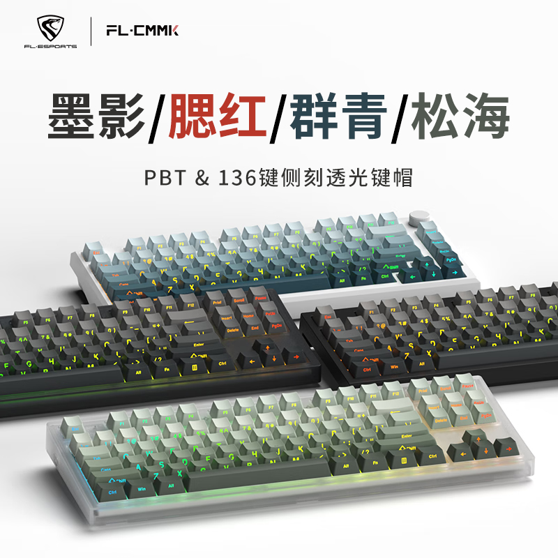 FLCMMK.腹灵侧刻透光键帽