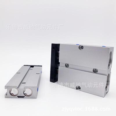 双杆 双轴气缸TN/TDA32*10/20/30/40/50/60/70/75/80/90/100/125