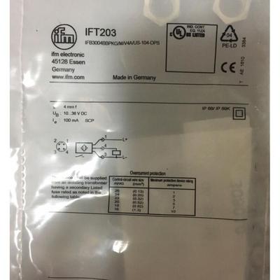 IG0351 IGB2008-BBOA/SL/LS-100AK RT IFM易福门电感式接近开关