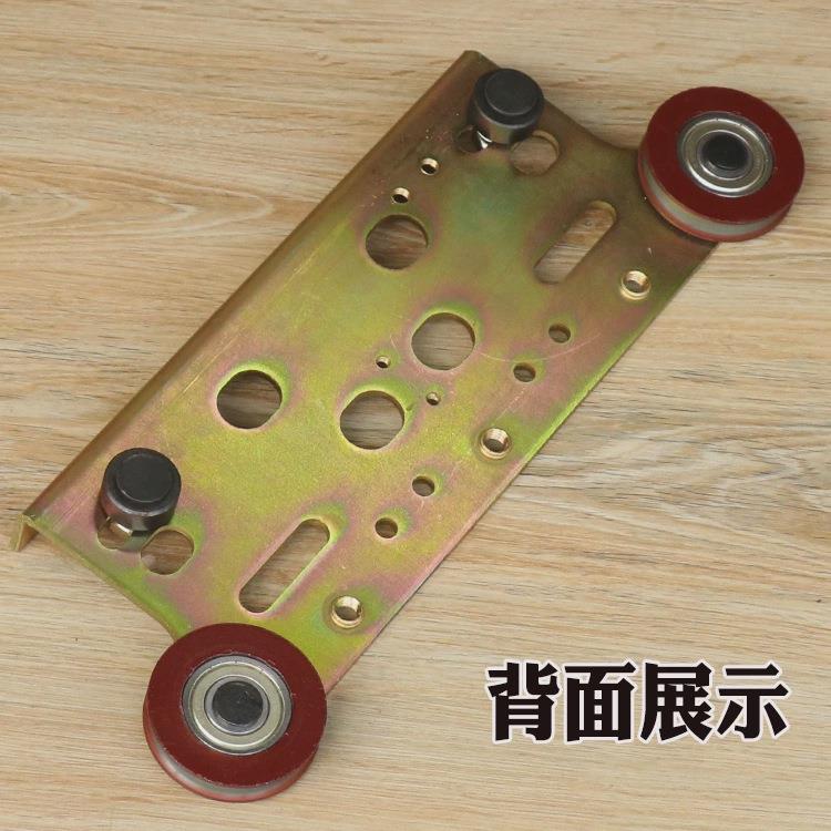 电梯门挂板轮厅门800轿门圆槽凹900开门广日层门永大货梯配件